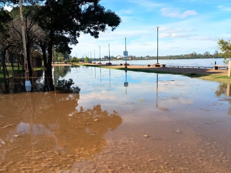 El río Uruguay podría superar el nivel de alerta en Concordia