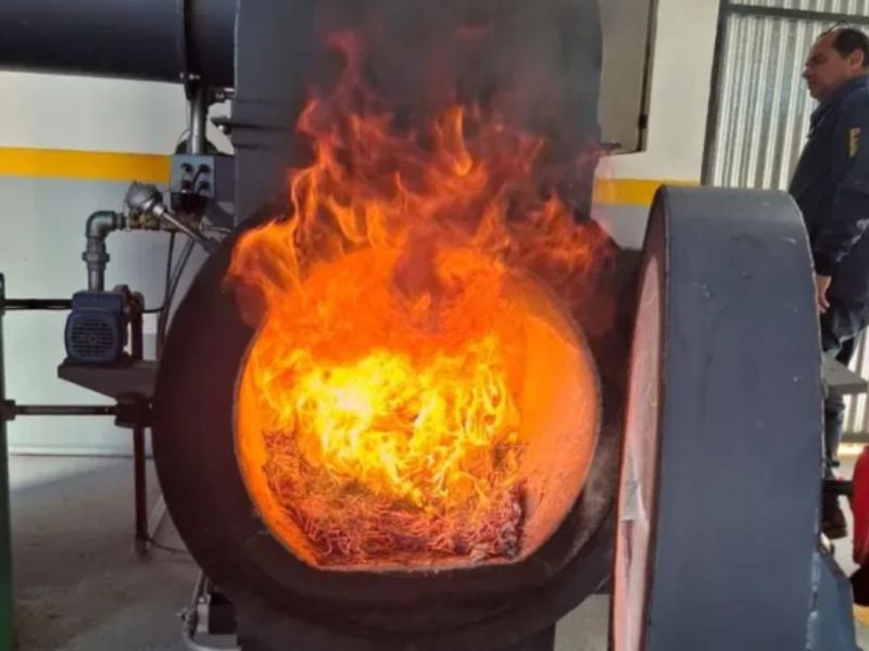 La Paz: quemaron más de 25 kilos de drogas incautadas por un valor superior a los 0 millones