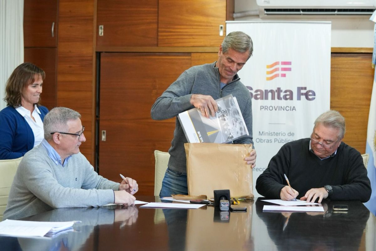 Avanzan con la inversión en reparación de rutas santafesinas para mejorar la seguridad vial