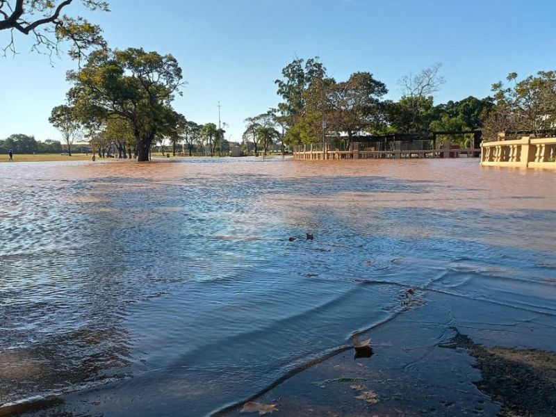 Prevén que el río se estabilice en niveles altos y luego comience a descender