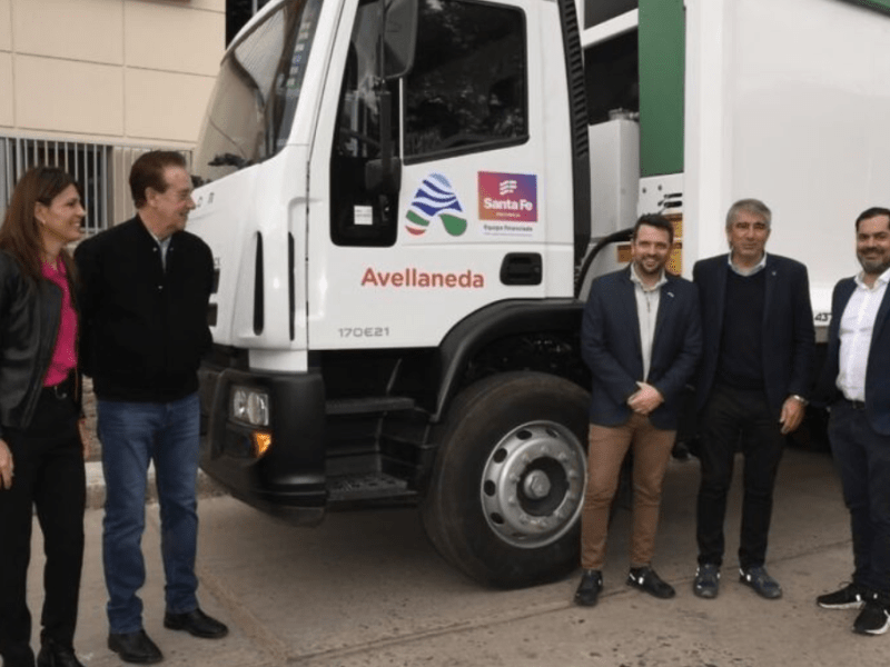 Avellaneda sumó nuevo equipamiento para servicios públicos con aportes del gobierno provincial