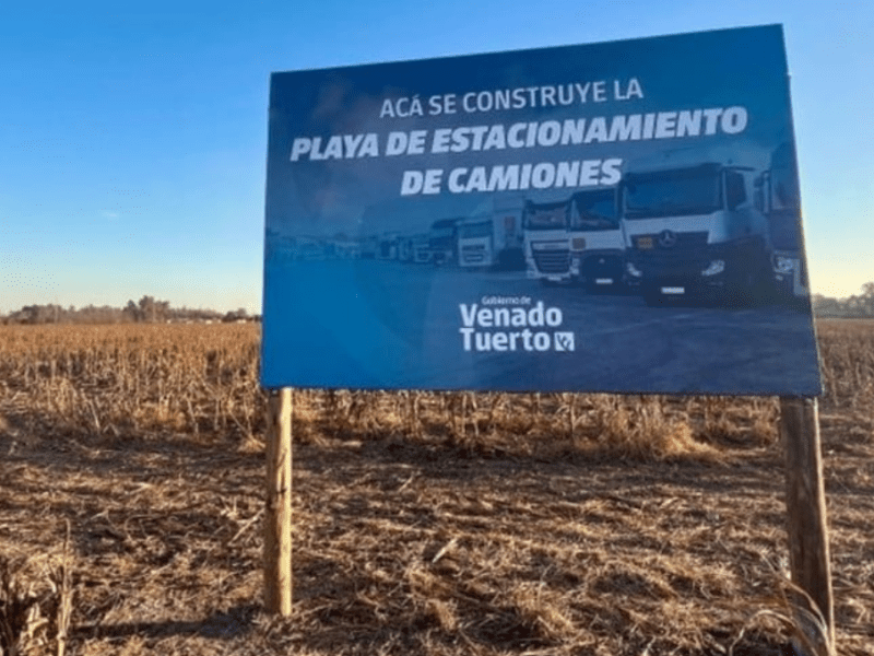Obra clave en pausa: Venado Tuerto aún espera la habilitación de la Playa de Camiones