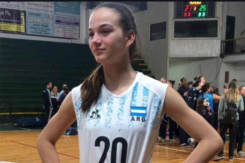 De Sastre al mundo: tiene 14 años y jugará el Mundial de Vóley U19 con Las Panteritas