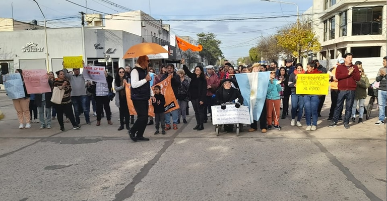 El norte se movilizó en reclamo de la emergencia en discapacidad