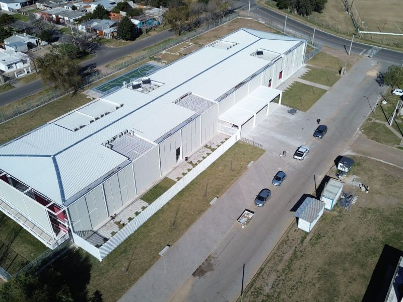 Villa Constitución: ultiman detalles para finalizar el nuevo edificio del Instituto Superior N° 3