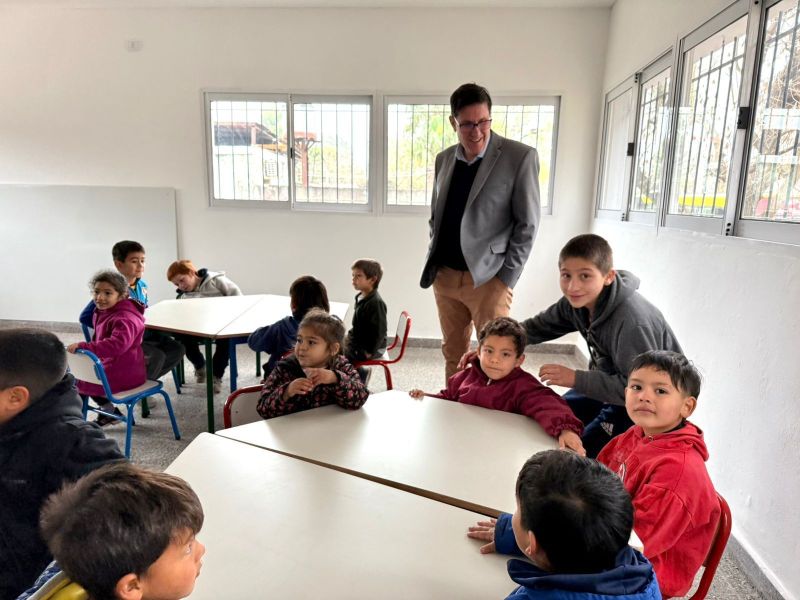 Inauguran dos nuevos espacios en la escuela Victoriano Montes de Alto Verde