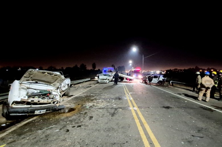 Un violento accidente y una víctima fatal en uno de los accesos a Concordia