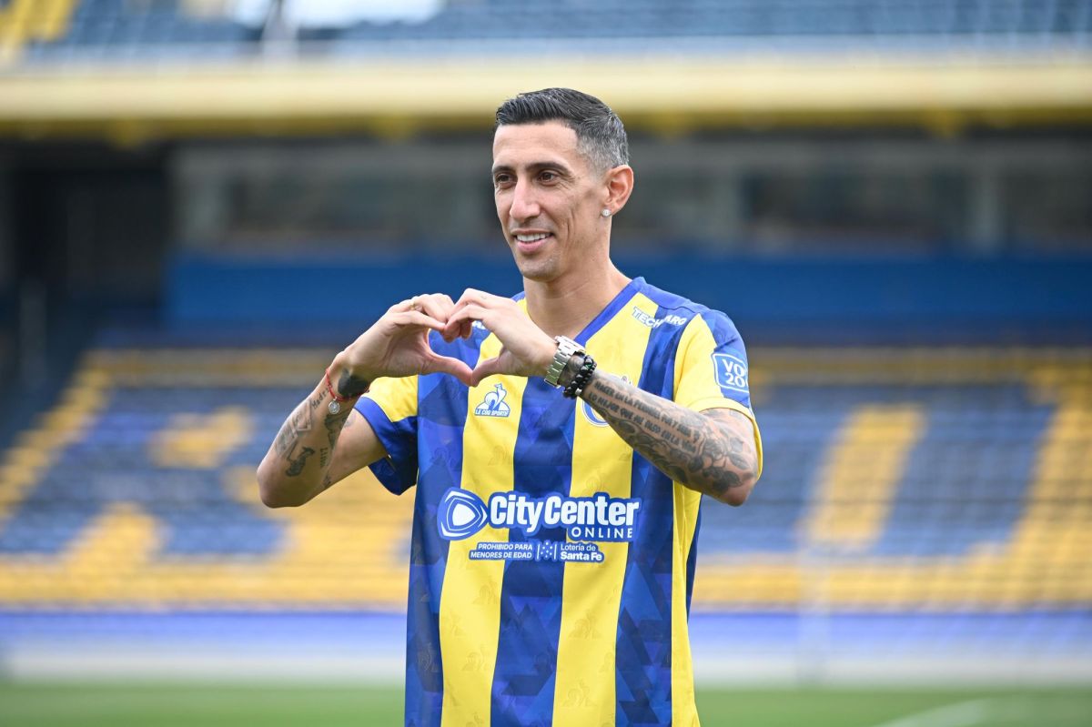 La emoción de Di María en su regreso a Rosario Central: “Soñé mucho con este día, pero es más fuerte de lo que imaginé”