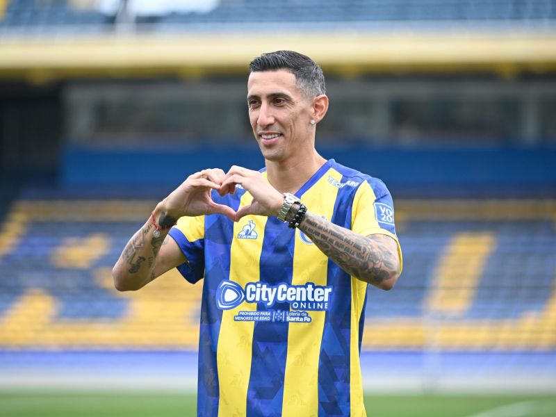 La emoción de Di María en su regreso a Rosario Central: “Soñé mucho con este día, pero es más fuerte de lo que imaginé”