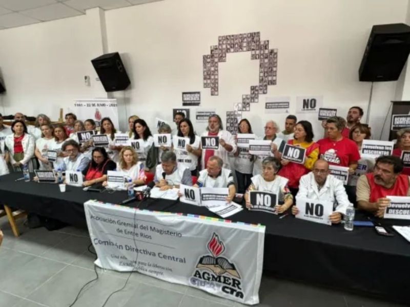 Agmer rechazó la resolución que “invita” a docentes a iniciar trámites jubilatorios
