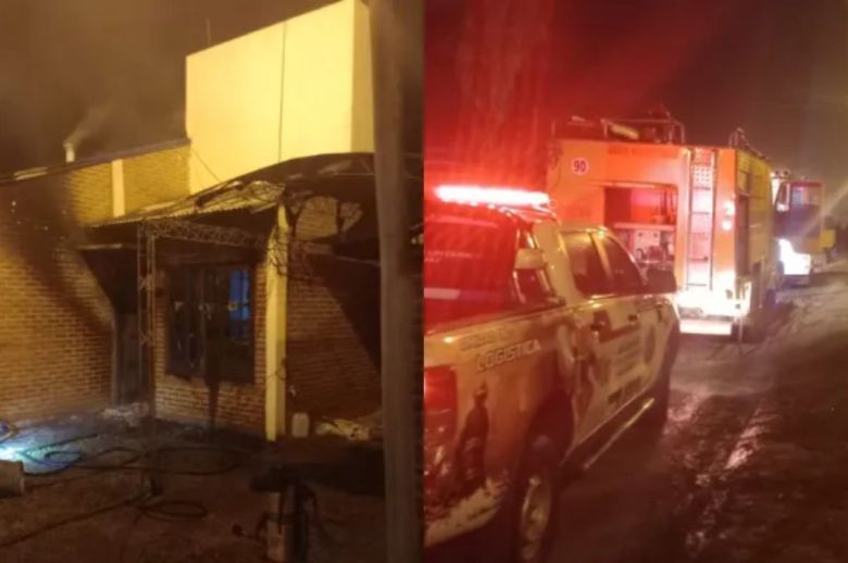 Concordia: se incendió una casa tras la explosión de una garrafa