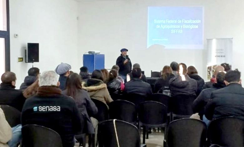 Capacitación en trazabilidad en fitosanitarios en Villaguay