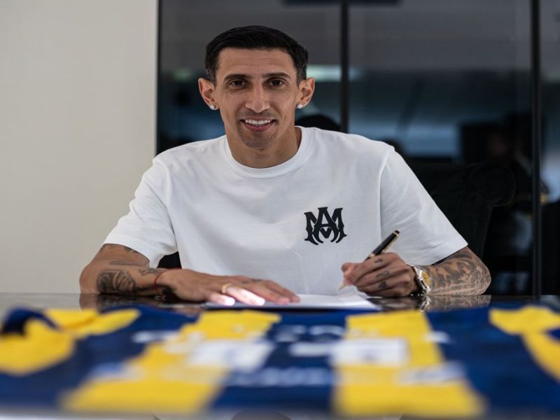 Llega el gran día: Central presenta a Ángel Di María