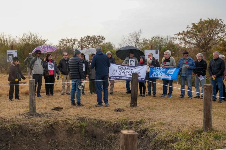 Conmemoración a 15 años del hallazgo de la fosa clandestina en Campo San Pedro