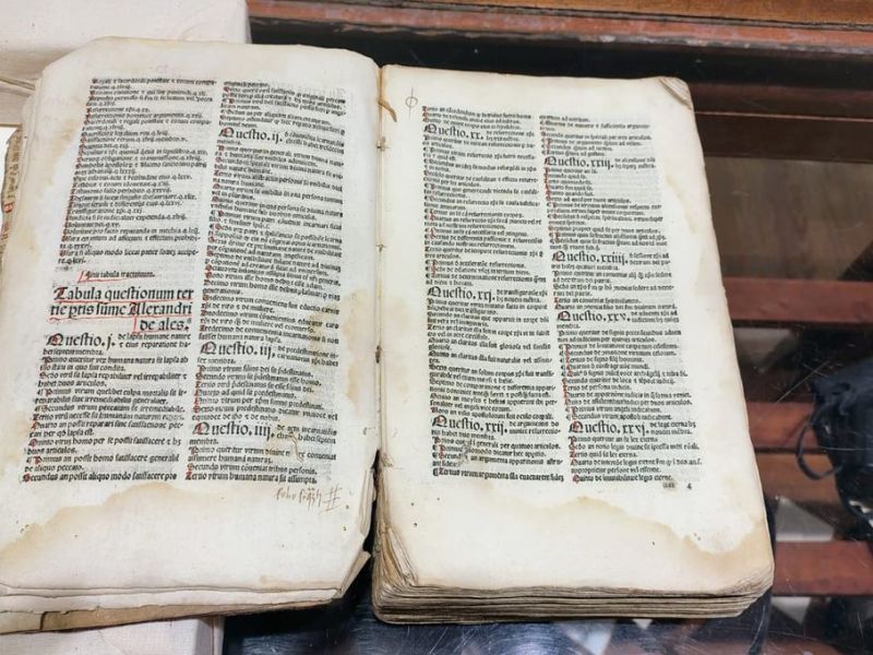 Un libro incunable, tesoro del Renacimiento, en Gualeguaychú