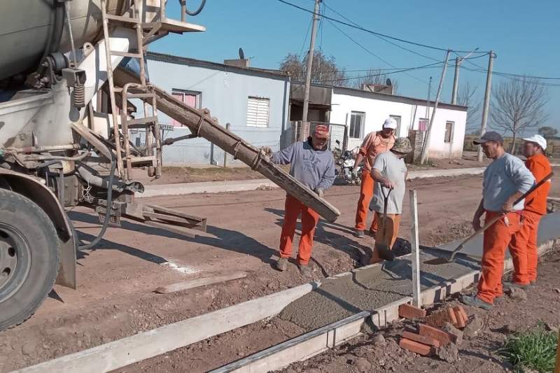 Culminan obras de infraestructura en el «barrio Solar» de San Carlos Sud
