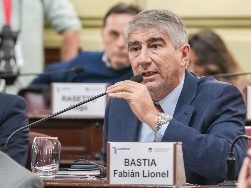 Bastia: en la nueva Constitución, «se terminan las reelecciones indefinidas»