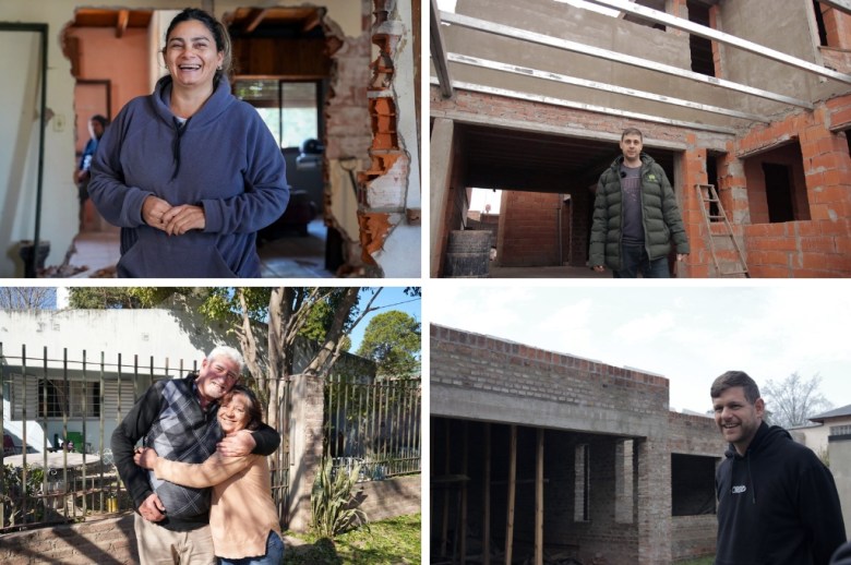 Historias de santafesinos que están cumpliendo el sueño de la casa propia a través de los Créditos Nido