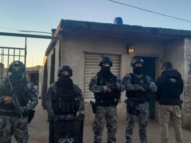 Golpe al narcotráfico: 10 detenidos en un megaoperativo en el sur santafesino