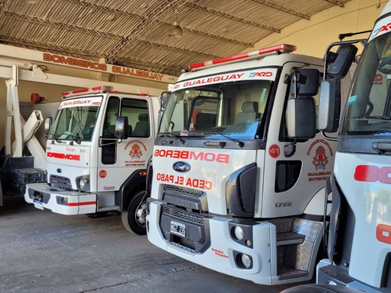 Gualeguay: bomberos salvaron a un bebé que se ahogó con leche