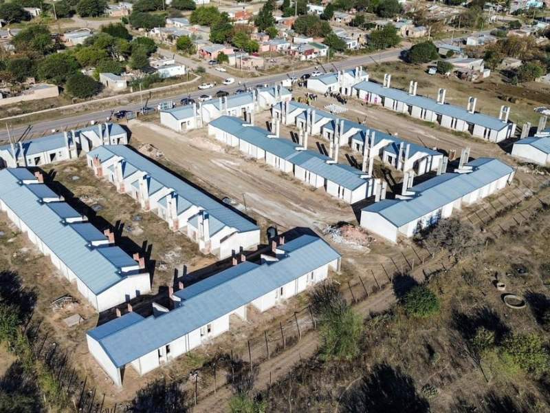 Tostado: reactivan la obra de 45 viviendas abandonadas por Nación