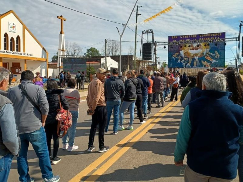 Miles de concordienses participaron de las celebraciones por San Cayetano