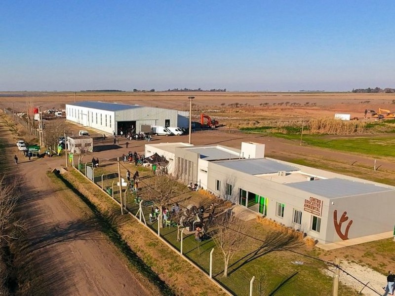 La nueva planta de residuos de Venado Tuerto celebró el primer año