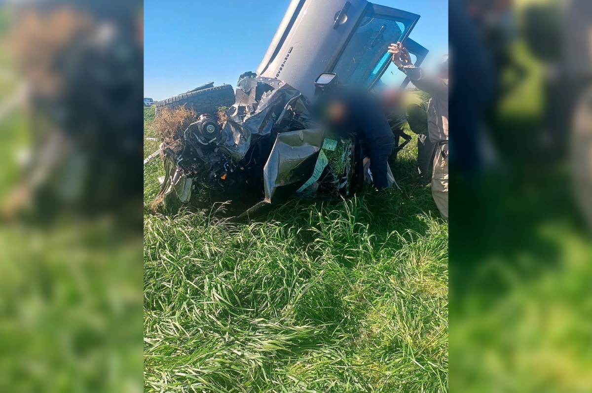 Brutal vuelco en la ruta 34: un hombre murió y una mujer terminó herida
