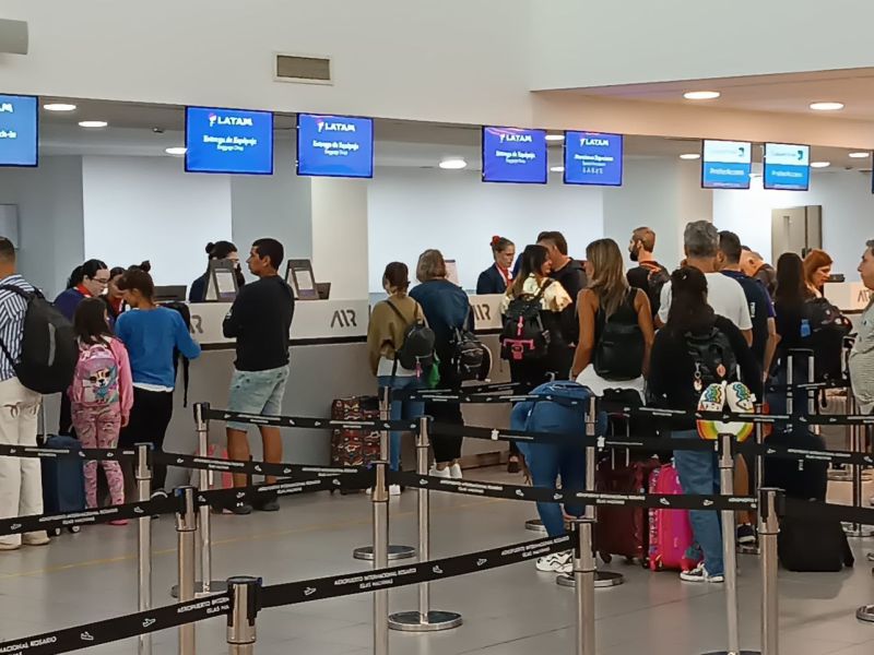 Rutas aéreas: Rosario y Sauce Viejo lideraron el crecimiento en el país durante las vacaciones de invierno