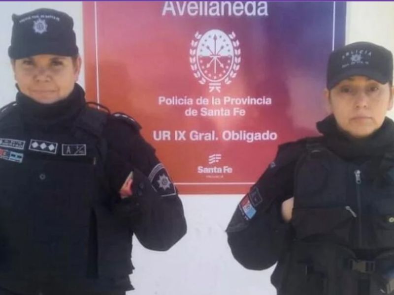 Avellaneda: dos mujeres policías le salvaron la vida a una beba
