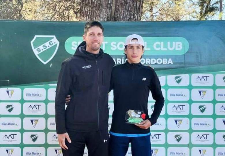 Facundo Leiva se consagró campeón del Circuito Sudamericano de Tenis de Menores
