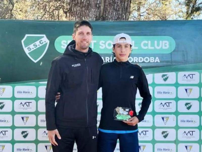 Facundo Leiva se consagró campeón del Circuito Sudamericano de Tenis de Menores