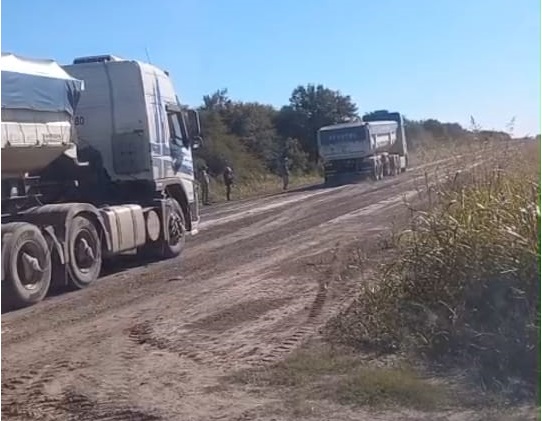 El presidente comunal de Lanteri denunció la faltante de piedra