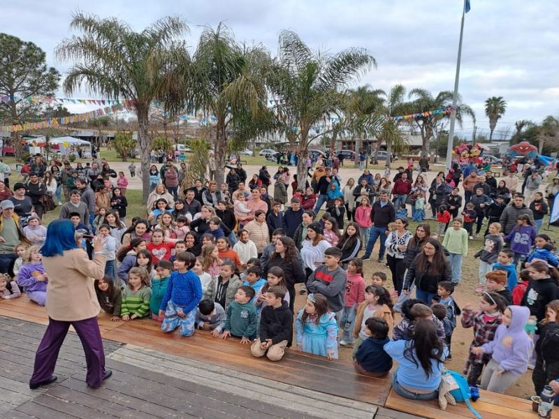 Gran celebración del Día del Niño en Pueblo Belgrano
