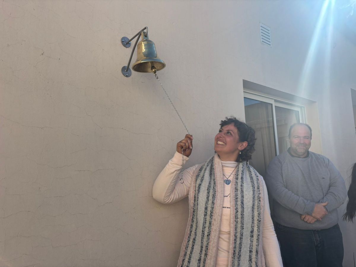 Yamila, su lucha, su victoria y el ding dong de esa campana