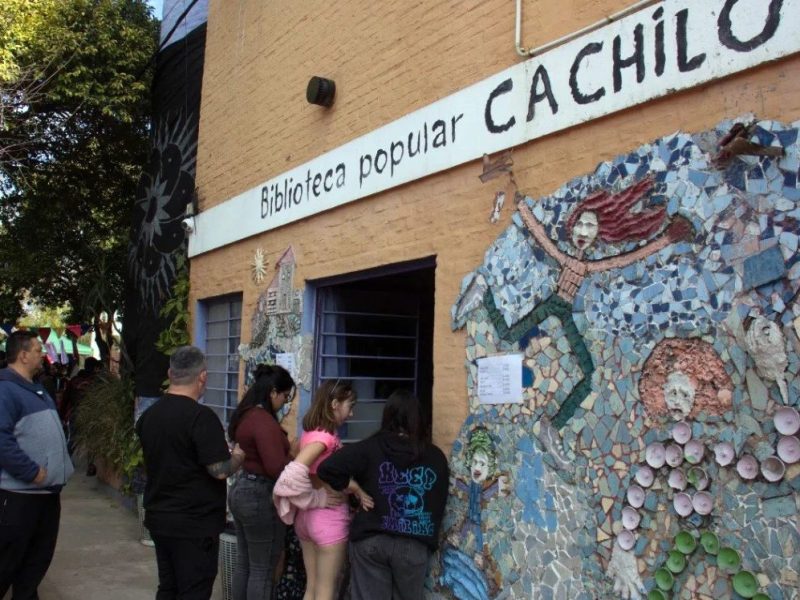 Refugio cultural: las bibliotecas populares como espacio de contención