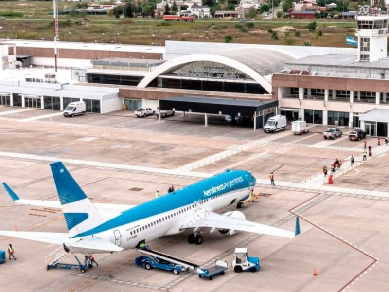 Desde este sábado, el aeropuerto de Rosario cerrará por obras hasta fin de año