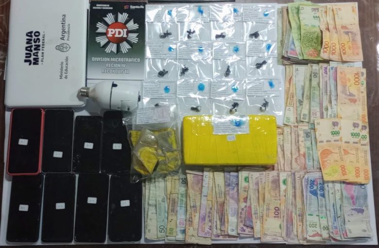 Reconquista: la PDI detuvo a una mujer y secuestró un kilo de cocaína