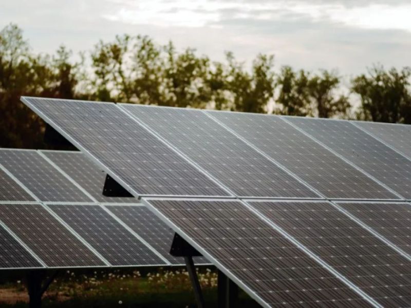 La construcción del parque solar de Enersa en Sauce Pinto está en la etapa final