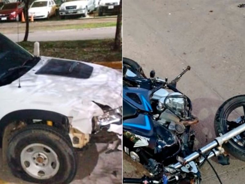 Un motociclista muerto y otro herido tras chocar con una camioneta en Chajarí