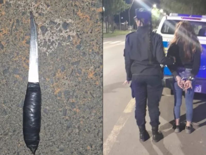 Paraná: una mujer quedó detenida tras atacar con una arma blanca a su ex cuñada