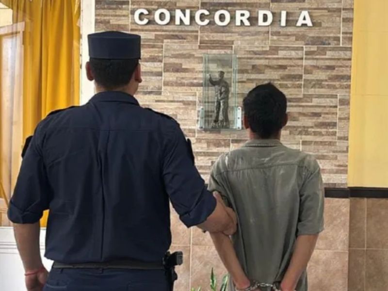 Violencia de género en Concordia: un hombre fue detenido por golpear a su pareja