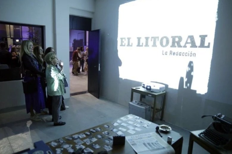 Una “máquina del tiempo” llamada El Litoral fue protagonista de la Noche de los Museos