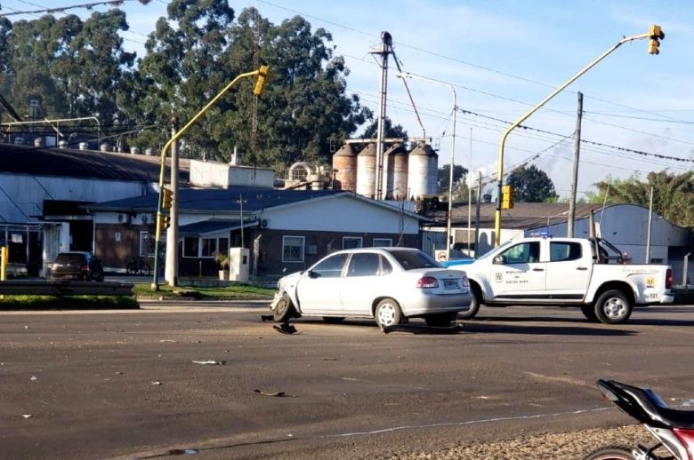 Triple choque en un acceso a Concordia terminó con dos mujeres heridas