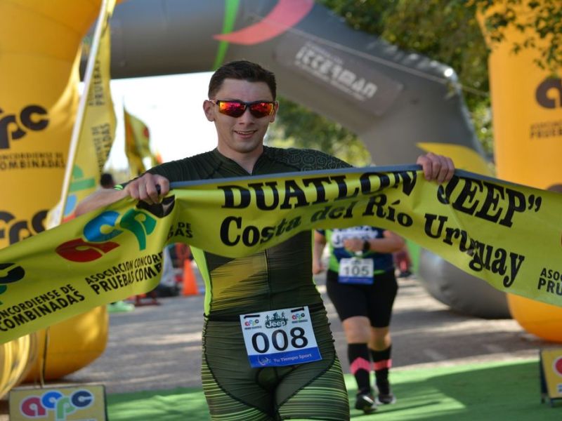 Concordienses dominaron en la penúltima fecha del circuito de duatlón