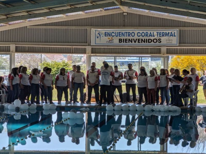 Con más de 300 coreutas se realizó el Encuentro Coral Termal en Chajarí