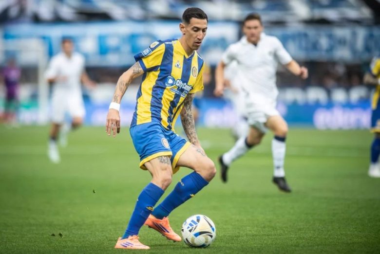 Con gol de Di María, Rosario Central goleó a Gimnasia en La Plata y volvió al triunfo tras cuatro fechas