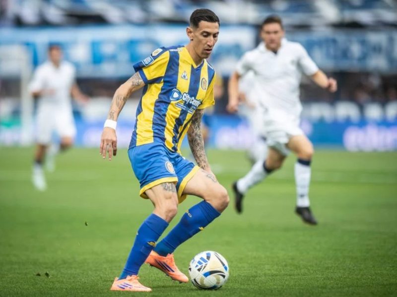 Con gol de Di María, Rosario Central goleó a Gimnasia en La Plata y volvió al triunfo tras cuatro fechas