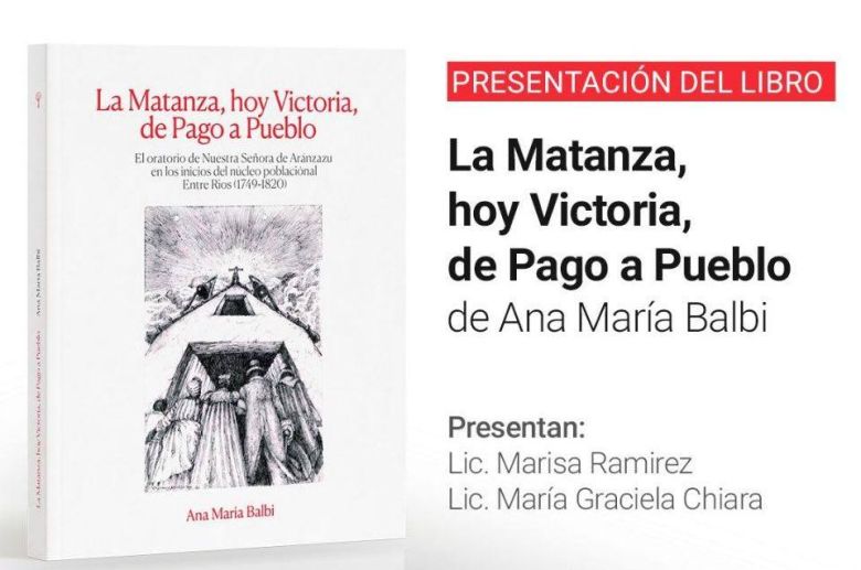 Ana María Balbi presenta su nuevo libro en Victoria