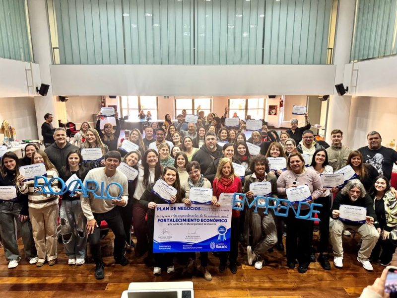 Rosario Emprende: por culminar el Plan de Negocios 42 iniciativas recibirán financiamiento